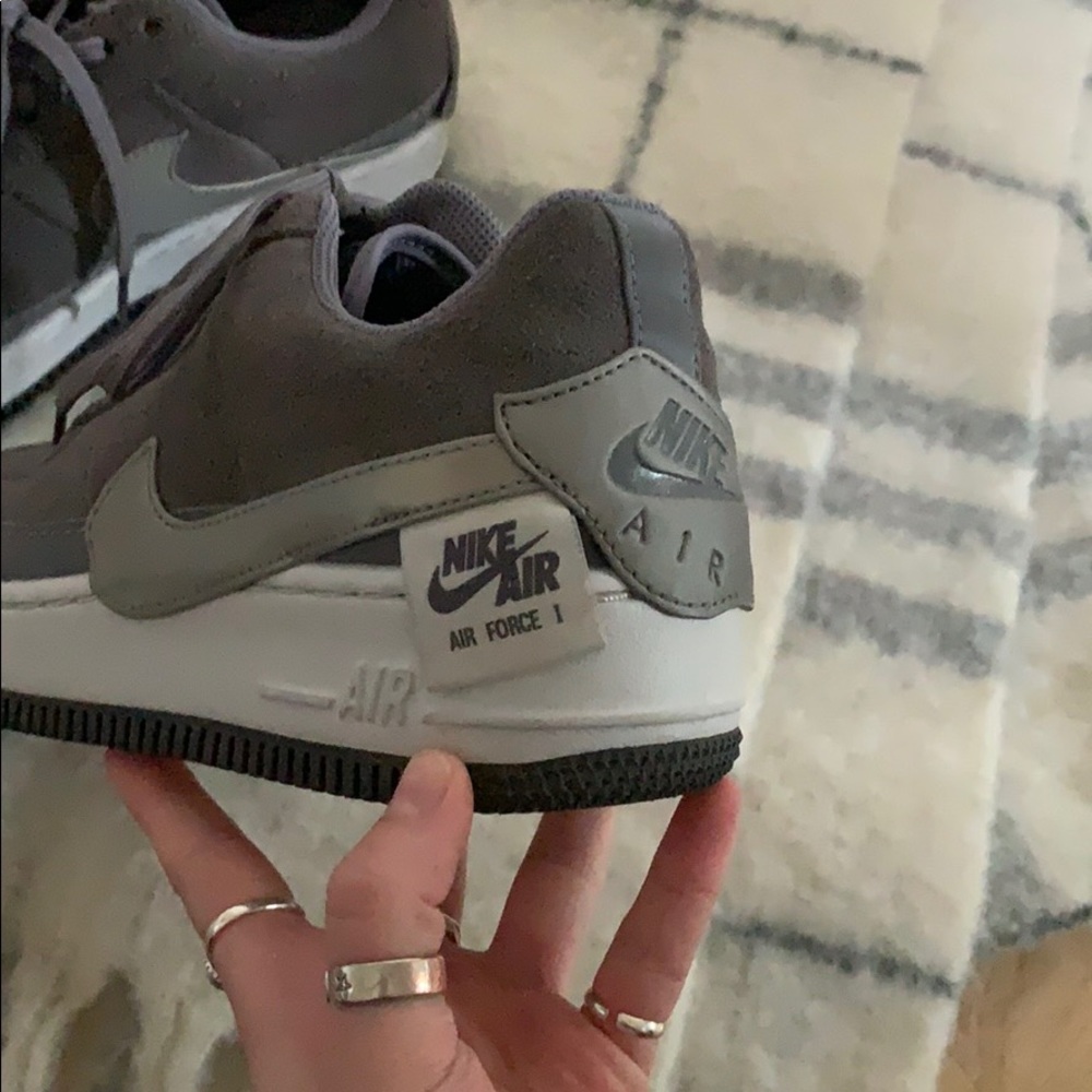 Grey Suede AF1S